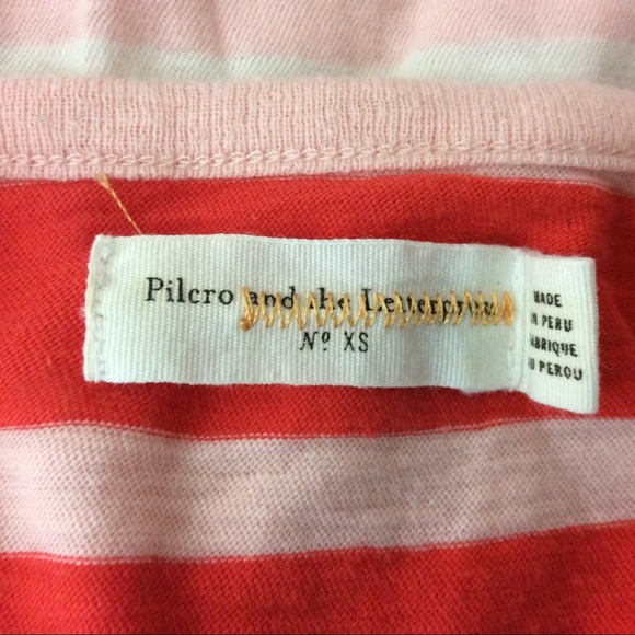 Pilcro and The Letterpress Striped Tee Shirt XS - Picture 5 of 5